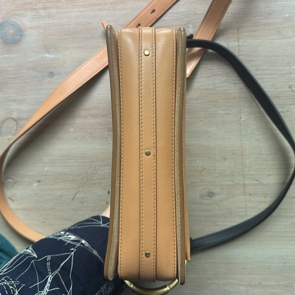 Chloe  Calfskin Suede Small Roy Bag Bleached Brown - Picture 13 of 13